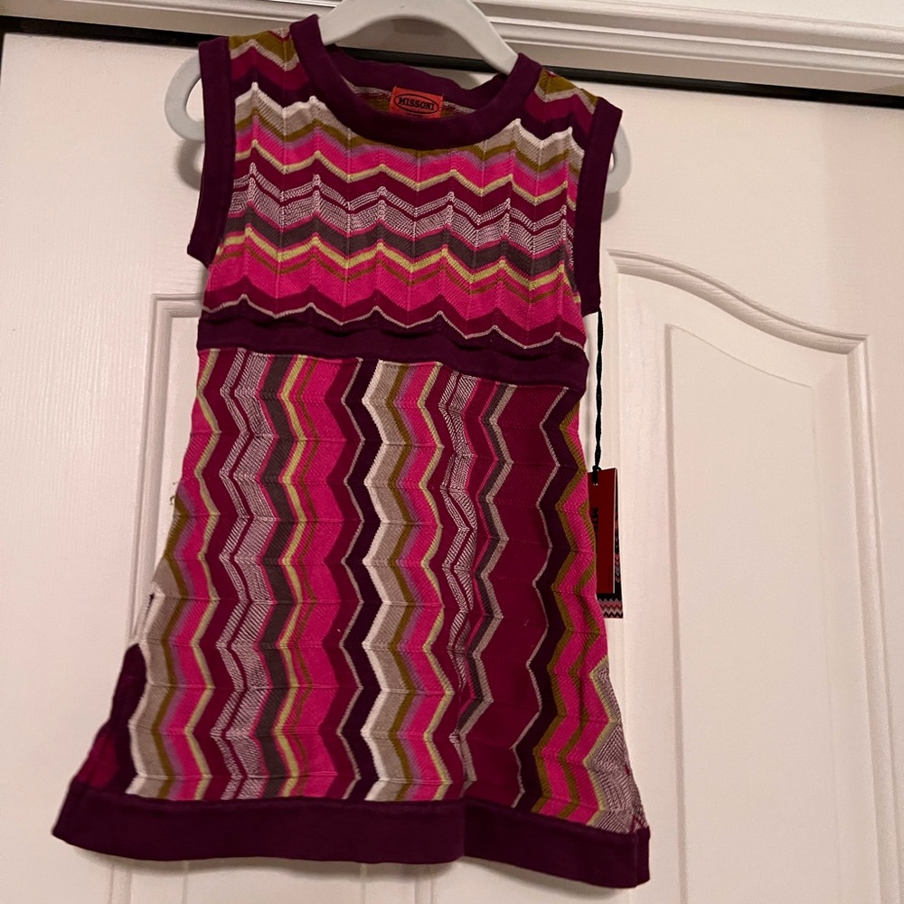 XS girl’s missoni tunic dress